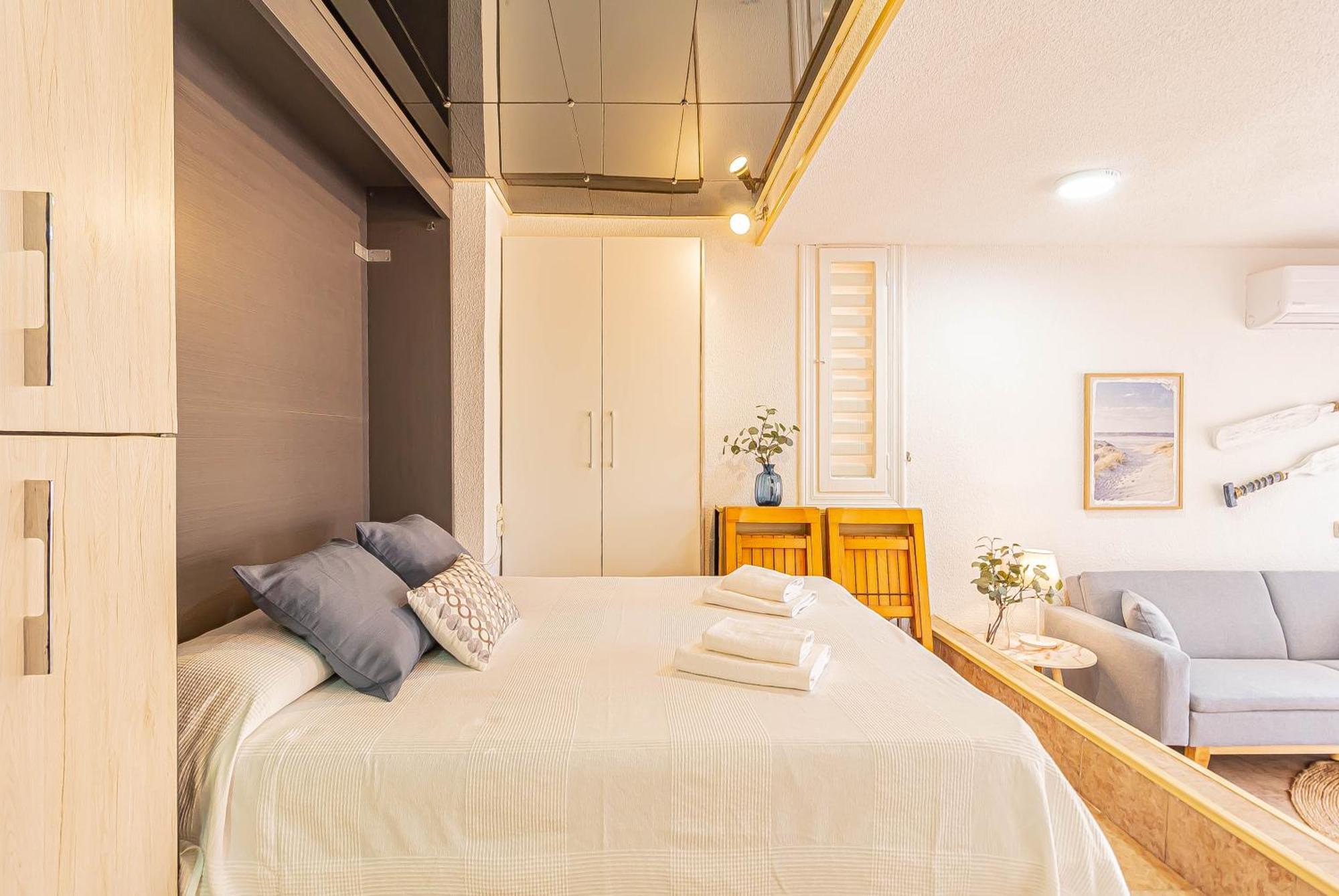 Ferienwohnung La Pecera - La Manga Del Mar Menor - Edificio Monaco - Kilometro 7 - Cama Plegable Y Sofa-Cama Exterior foto