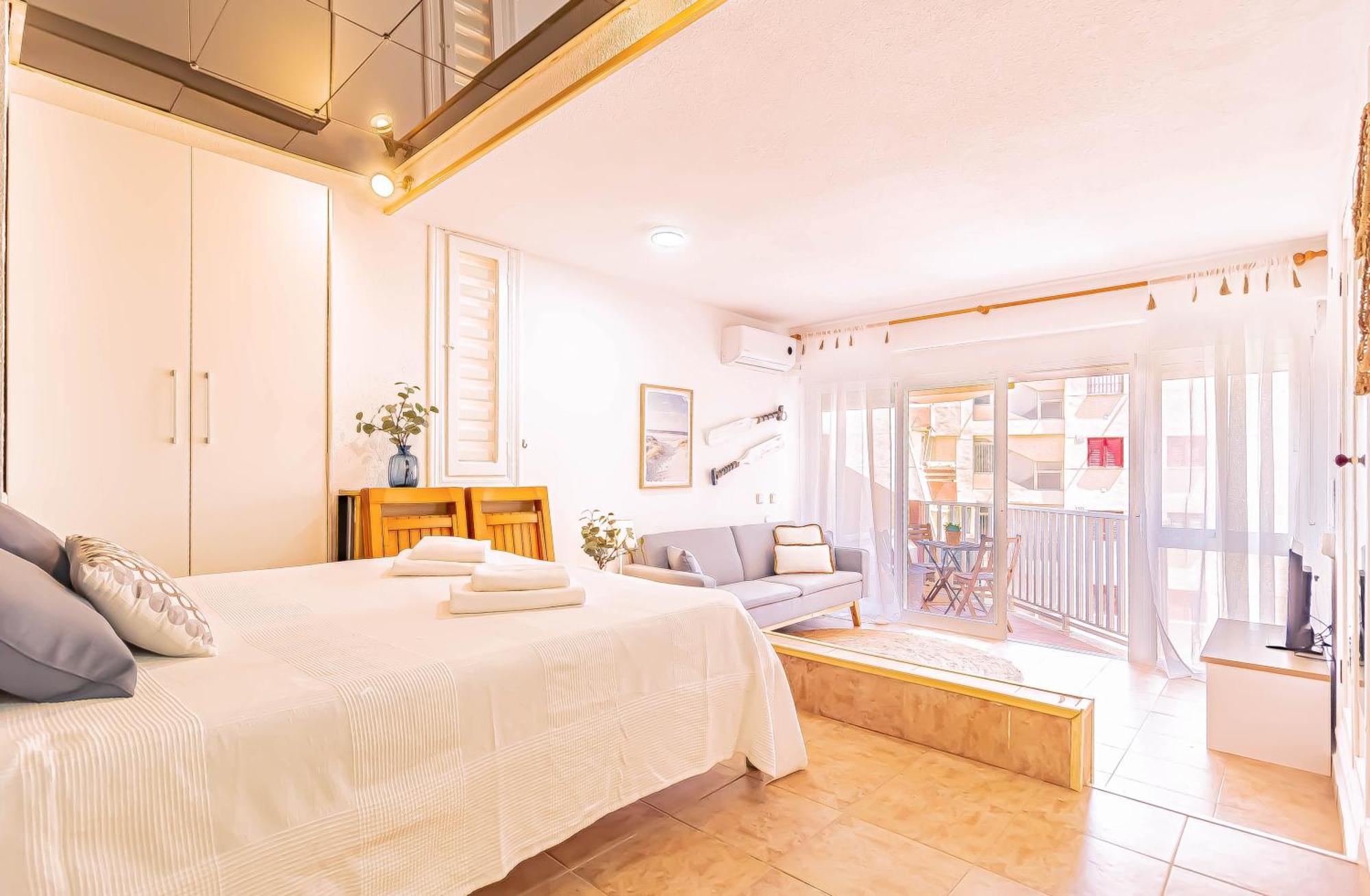 Ferienwohnung La Pecera - La Manga Del Mar Menor - Edificio Monaco - Kilometro 7 - Cama Plegable Y Sofa-Cama Exterior foto